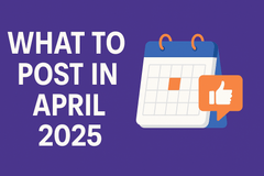 What to Post This Month: NI Social Media Calendar for April 2025