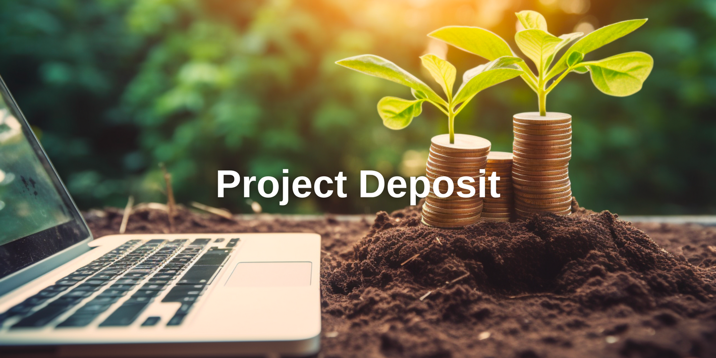 Start your project today with a Project Deposit