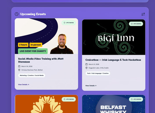 A Small Update, A Clear Intention: Our New Events Page