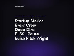 Six Micro-Brands for One Startup Community
