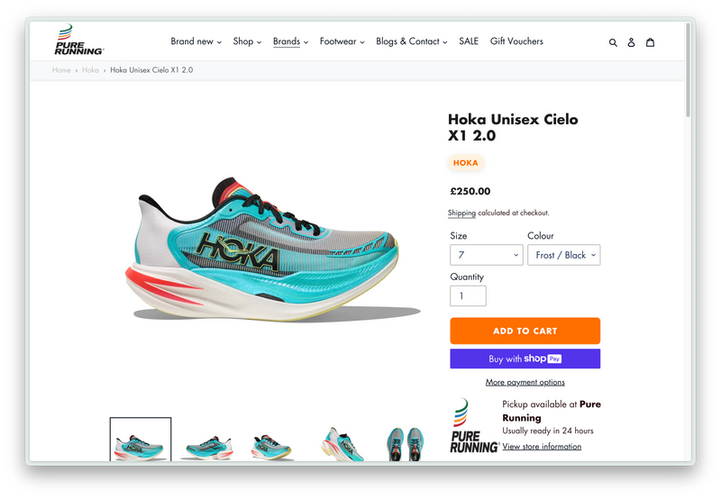 Gallery image for Pure Running: A Fresh Sprint into E-Commerce