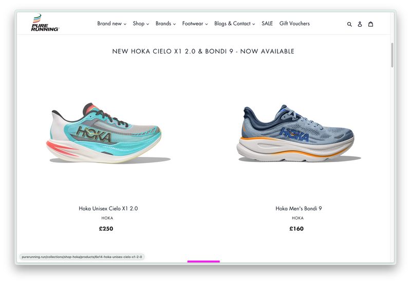 Gallery image for Pure Running: A Fresh Sprint into E-Commerce