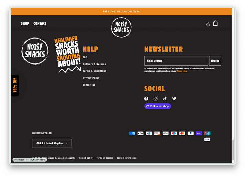Gallery image for Noisysnacks