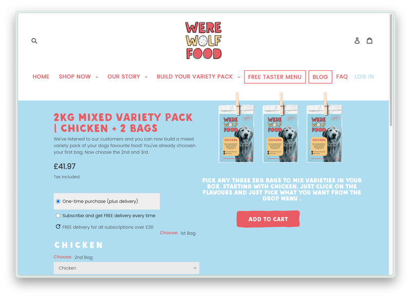 Gallery image for Werewolf Food
